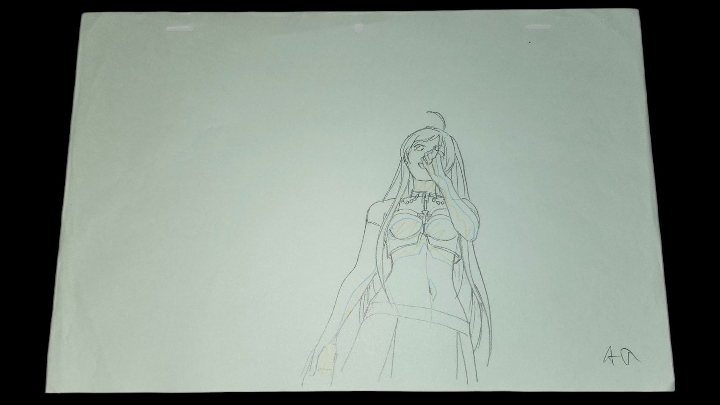 Rosario + Vampire: Opening Moka Akashiya animation OP genga 16 pc lot