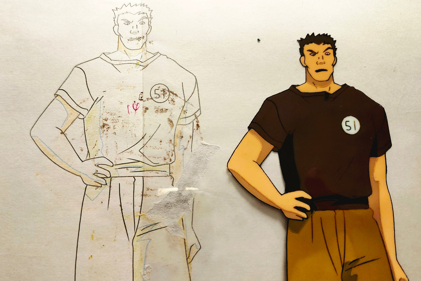 Hunter X Hunter: Ivlenkov animation Cel + douga 6 pc set