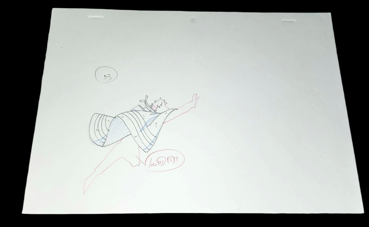 Naruto Shippuden: Naruto's Rasengan vs Tobi animation pan genga full set 31 pc