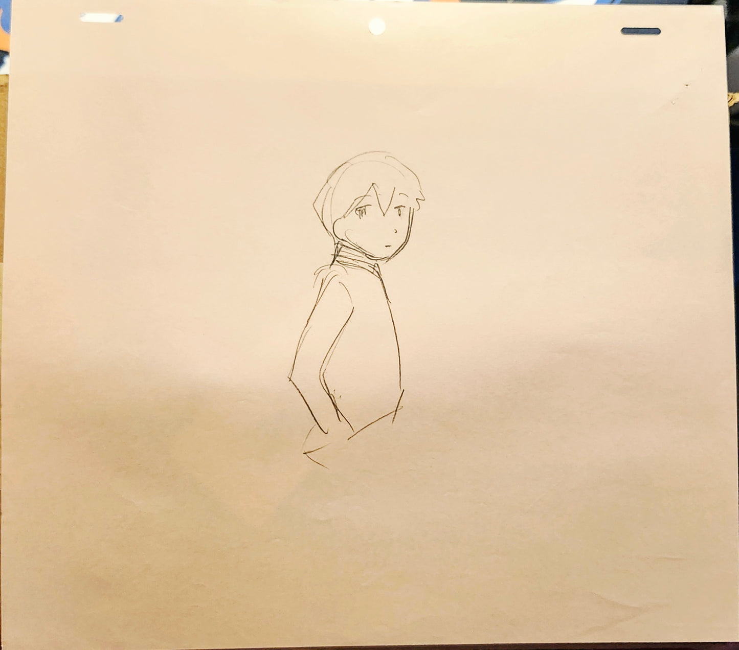 Azumanga Daioh Sakaki + Osaka animation genga set of 14