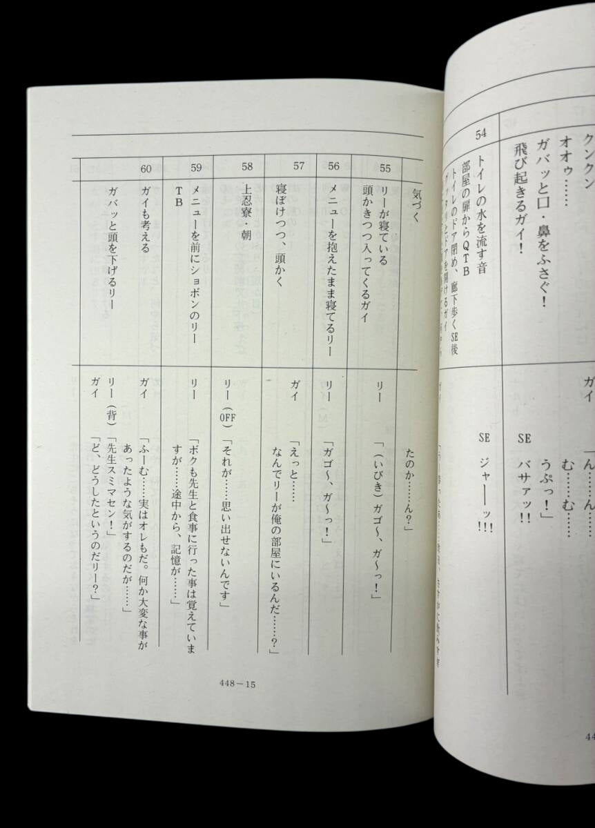 Naruto Shippuden #448 original studio script