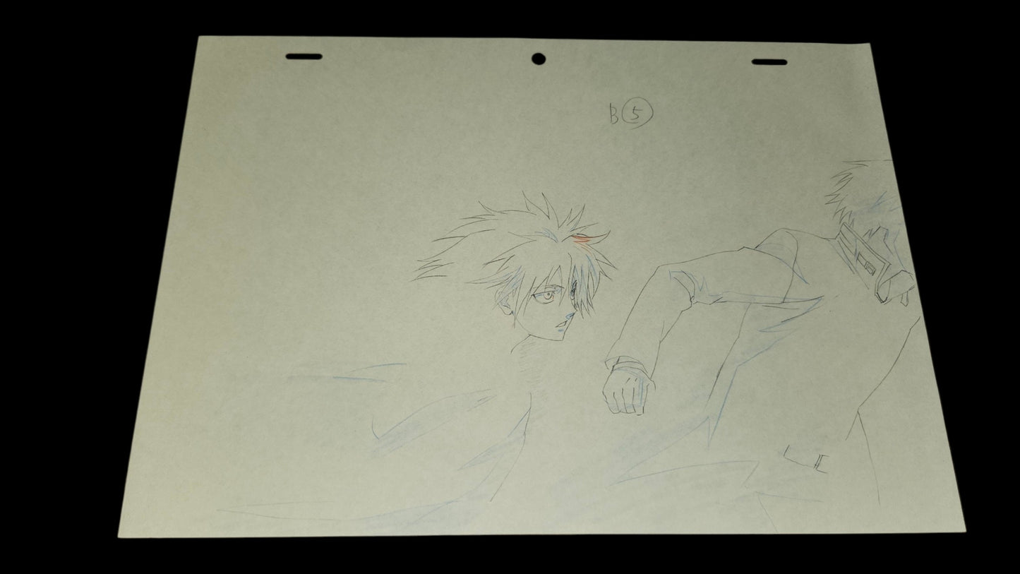 Darker than Black: Hei & Havoc animation genga pan 2 pc