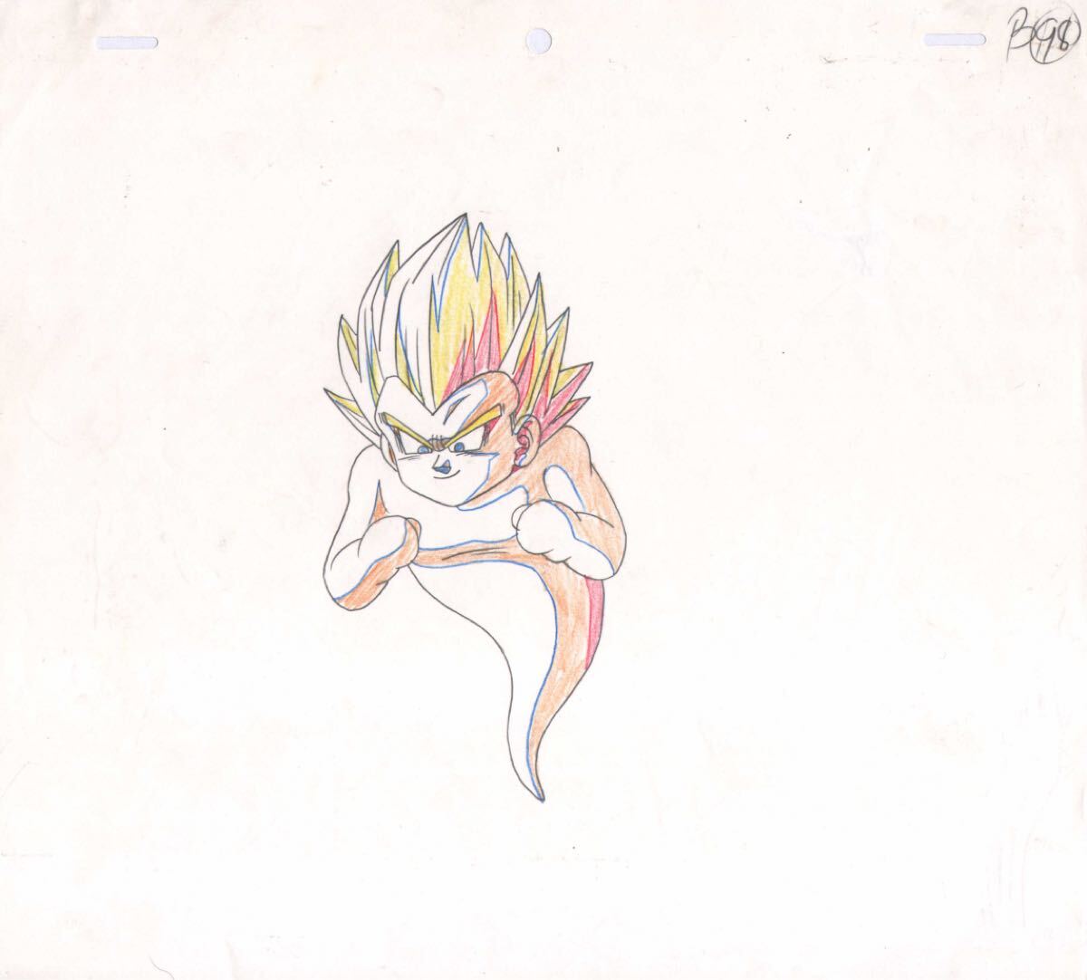 Dragonball Z: Gotenks's Super Ghost Kamikaze 1st ghost appearance animation douga