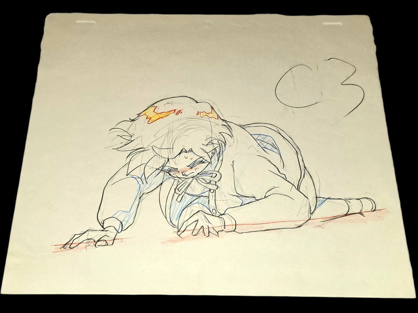 Sailor Moon: Ami Mizuno/Sailor Mercury animation genga 6 pc