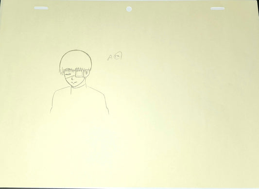 Tokyo Ghoul: Kanaki + Uta animation layout genga 3 pc
