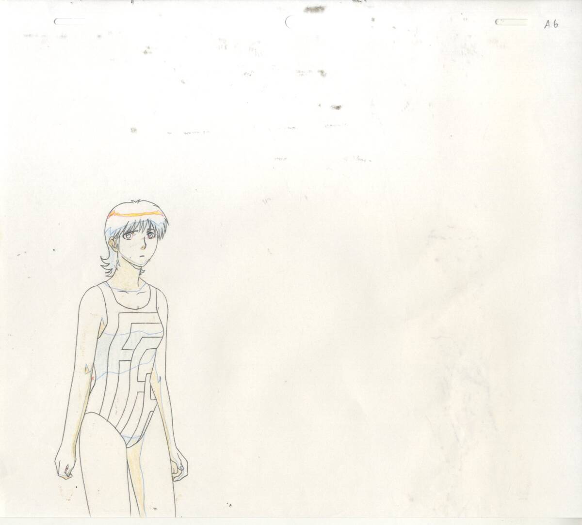 GTO Great Teacher Onizuka: Onizuka, Murai, Fuyutsuki swim suit Animation Cel 3 pc
