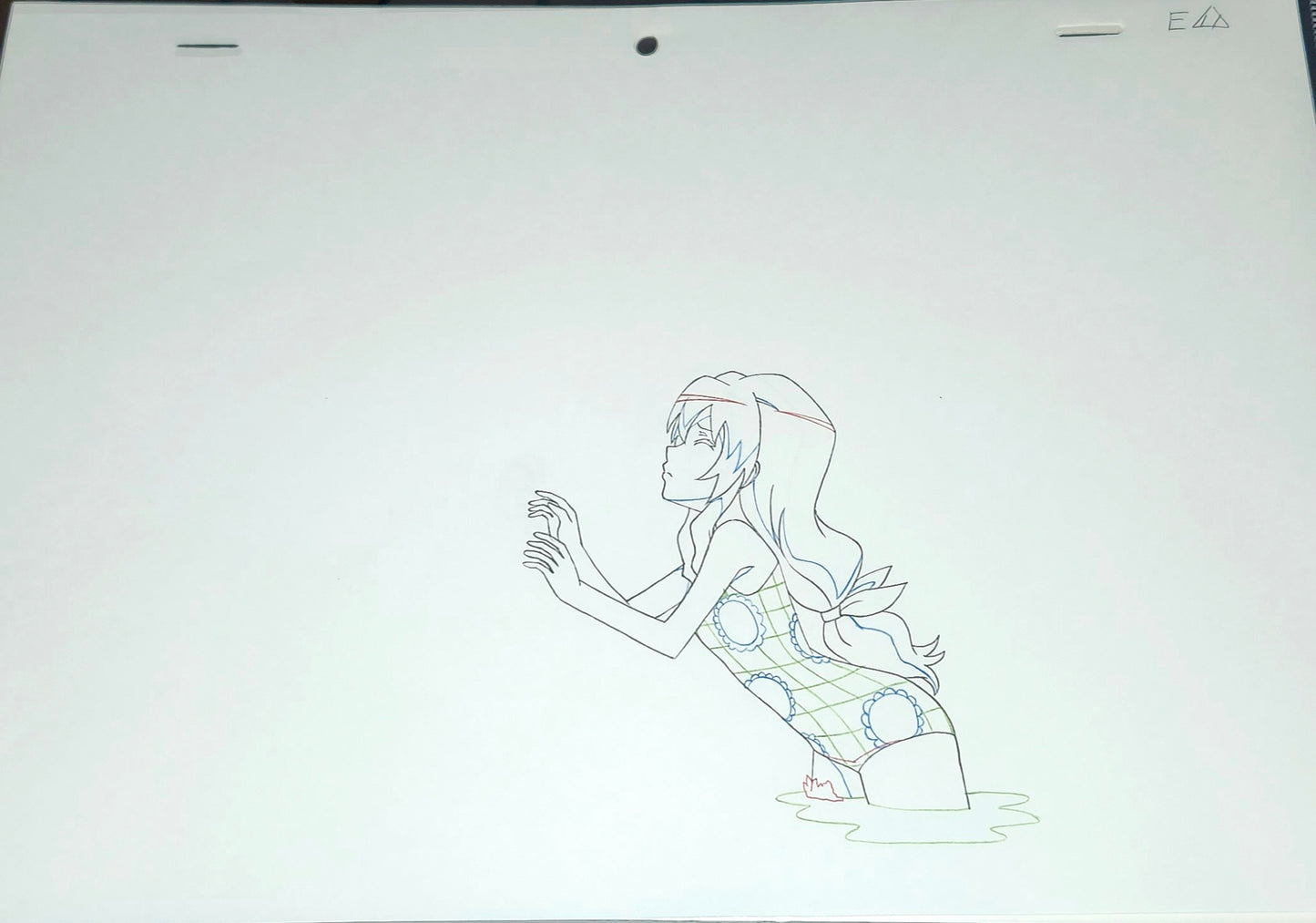 Toradora: Taiga swimsuit animation douga