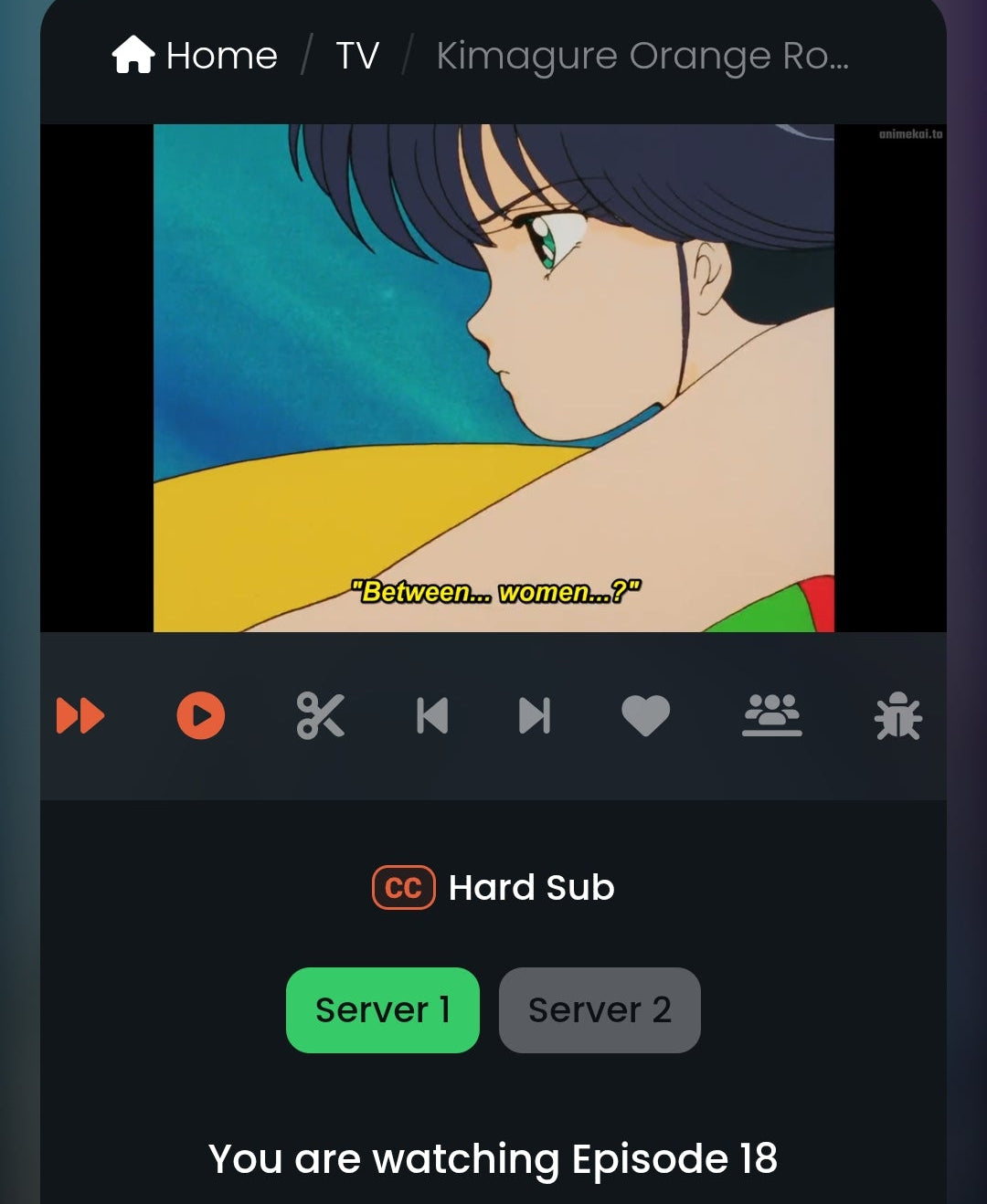 Kimagure Orange Road: Madoka Ayukawa animation pan hand drawn douga