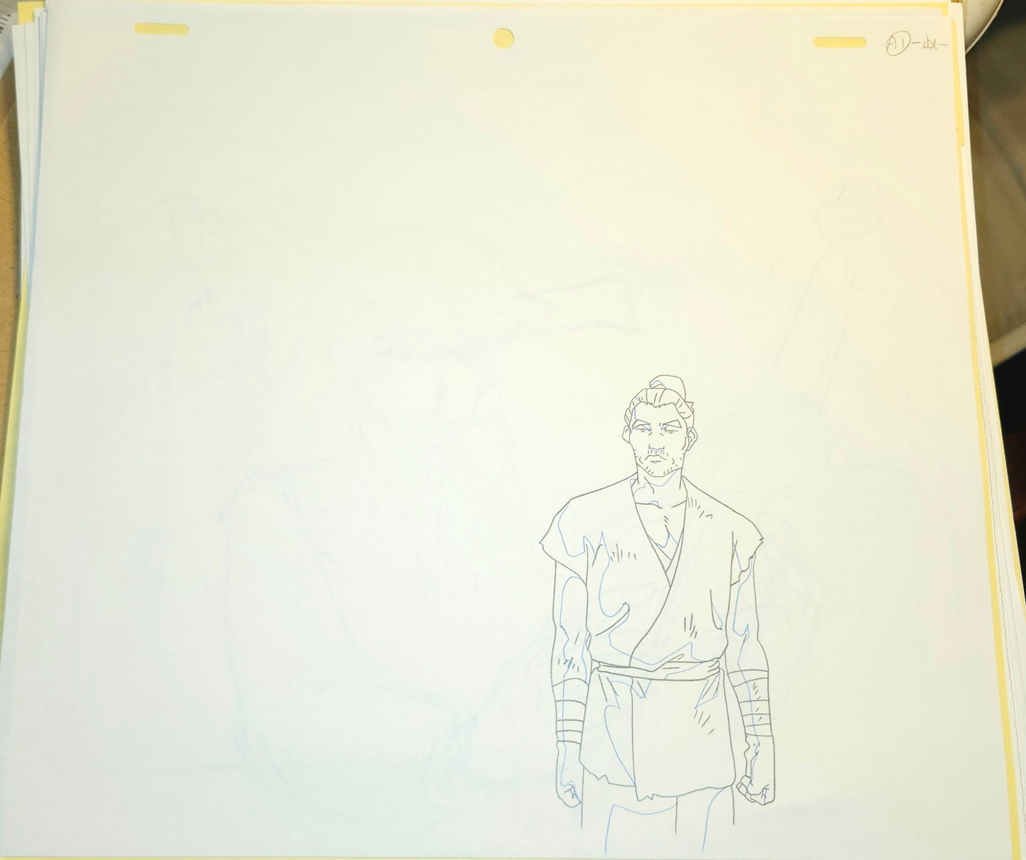 The Twelve Kingdoms Youko Nakajima animation genga set of 5