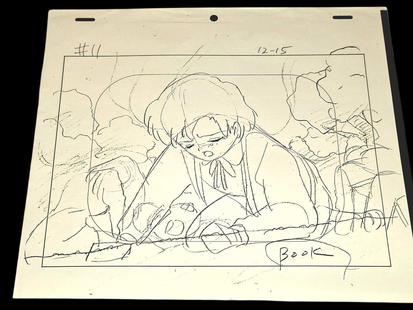 Sailor Moon: Ami Mizuno/Sailor Mercury animation genga 6 pc