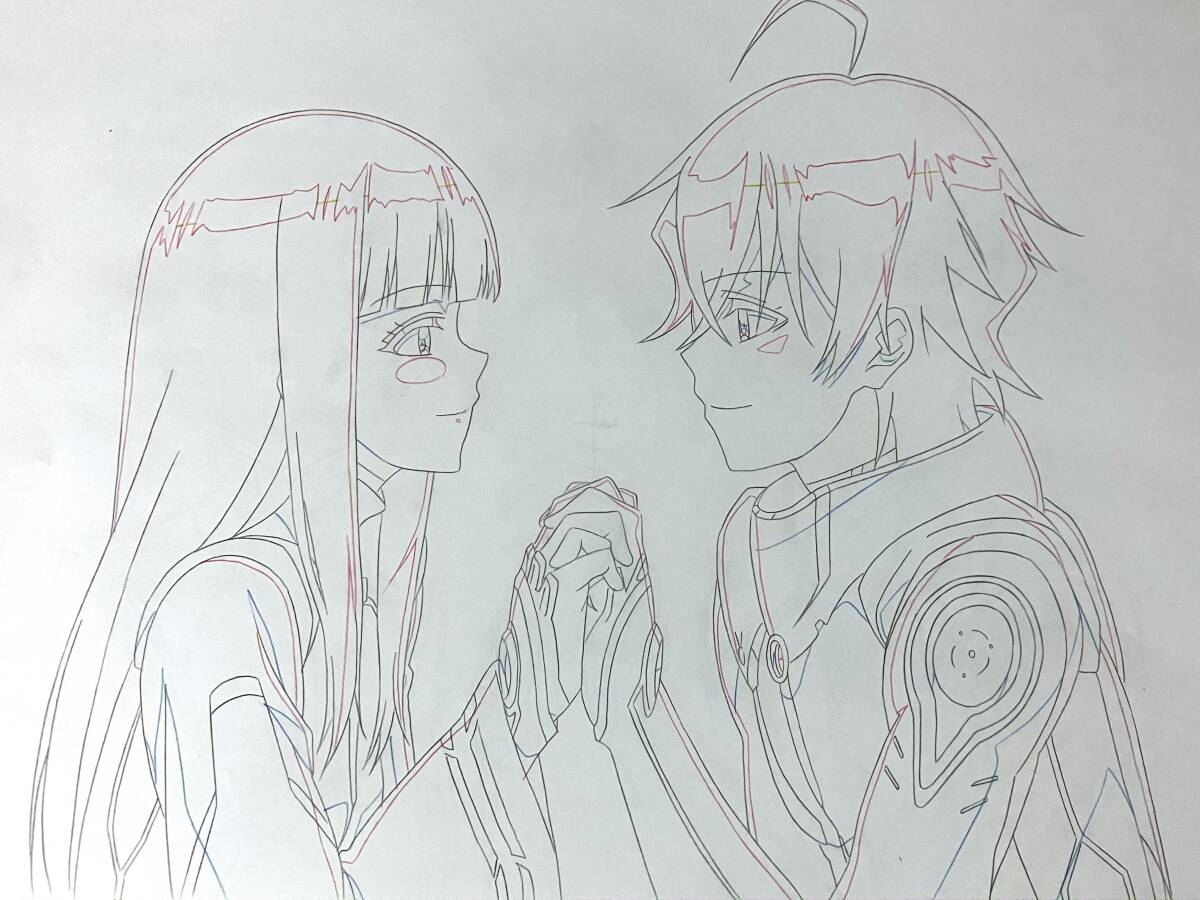 Twin Star Exorcists: Rokuro Enmado and Benio Adashino animation douga