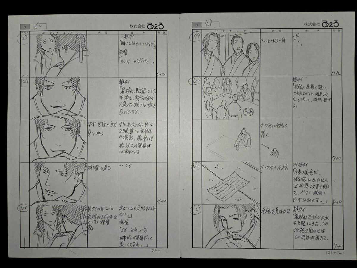 The Twelve Kingdoms: Episode 36 storyboard "The Shore in Twilight, The Sky at Dawn: Part 3"