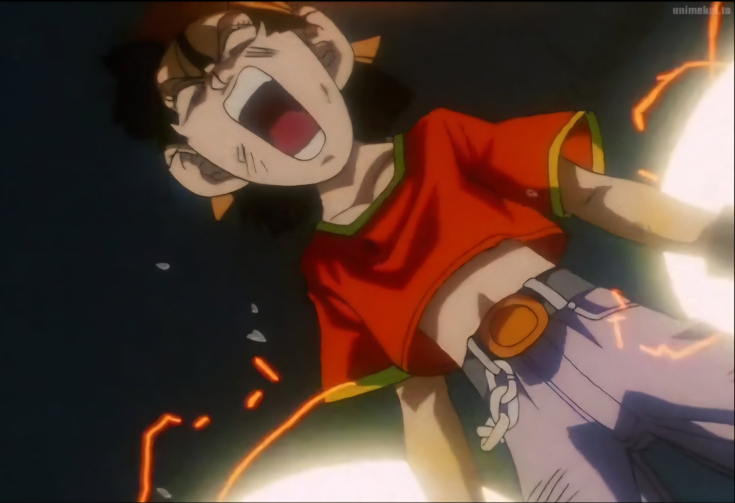 Dragonball gt: Pan energy blast animation genga 8 pc