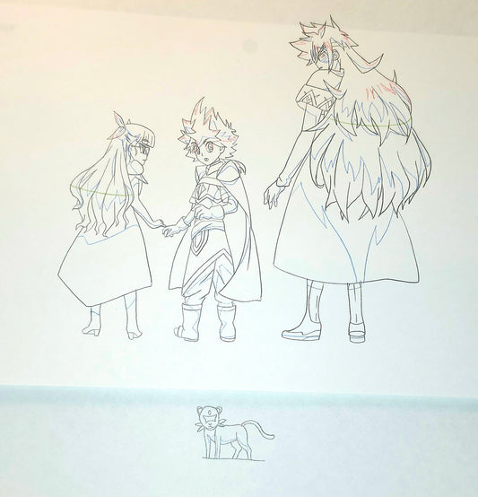 Yugioh go rush: Zuwijo Zwil Velgear+Yuhi Ohdo+Yuamu Ohdo 25 pc set