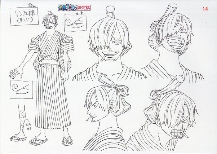 One Piece: (pre-order) Character setting, Colorshadow casting reference