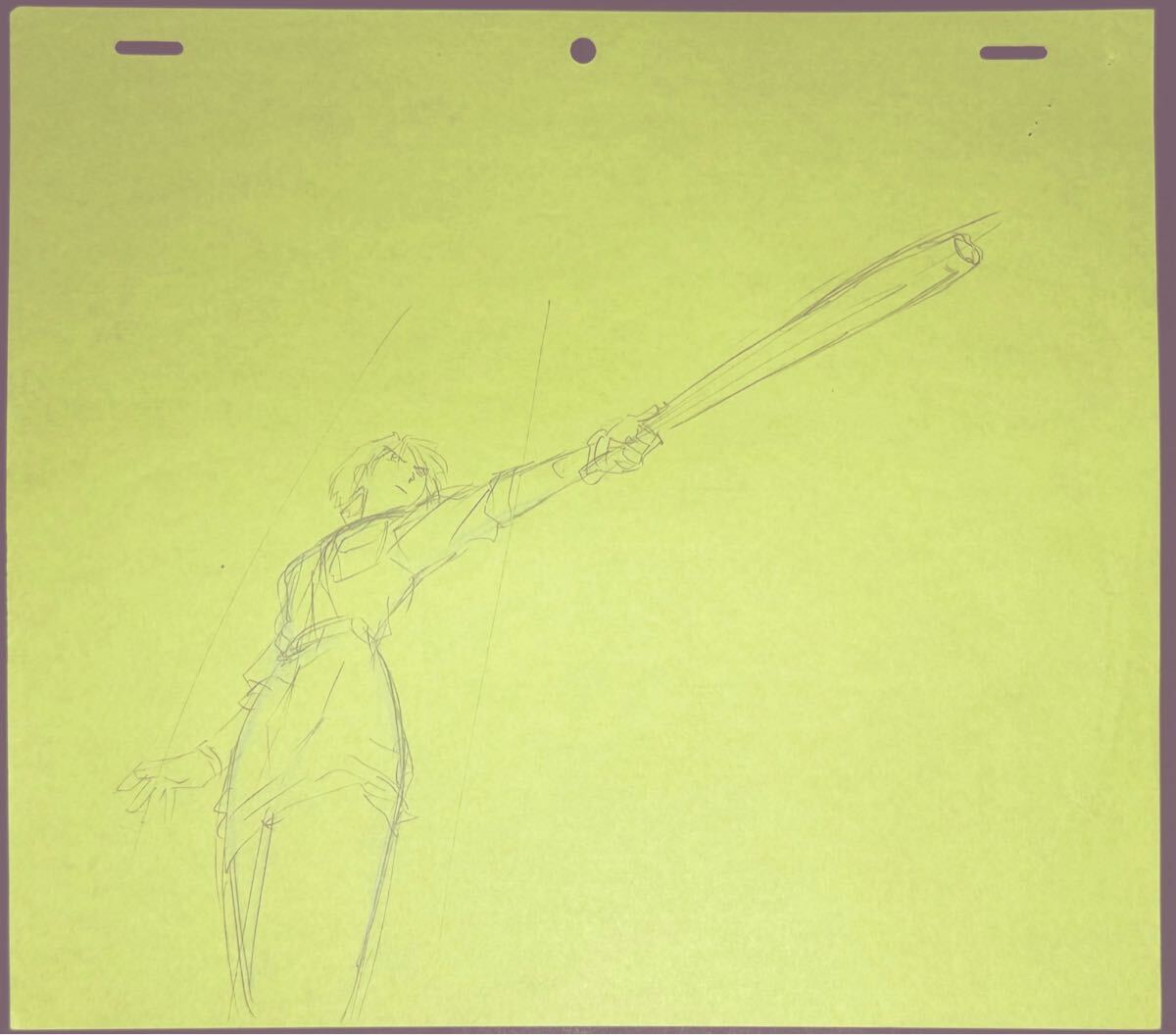 You're Under Arrest: Natsumi Tsujimoto (Home-Run Girl) animation genga lot