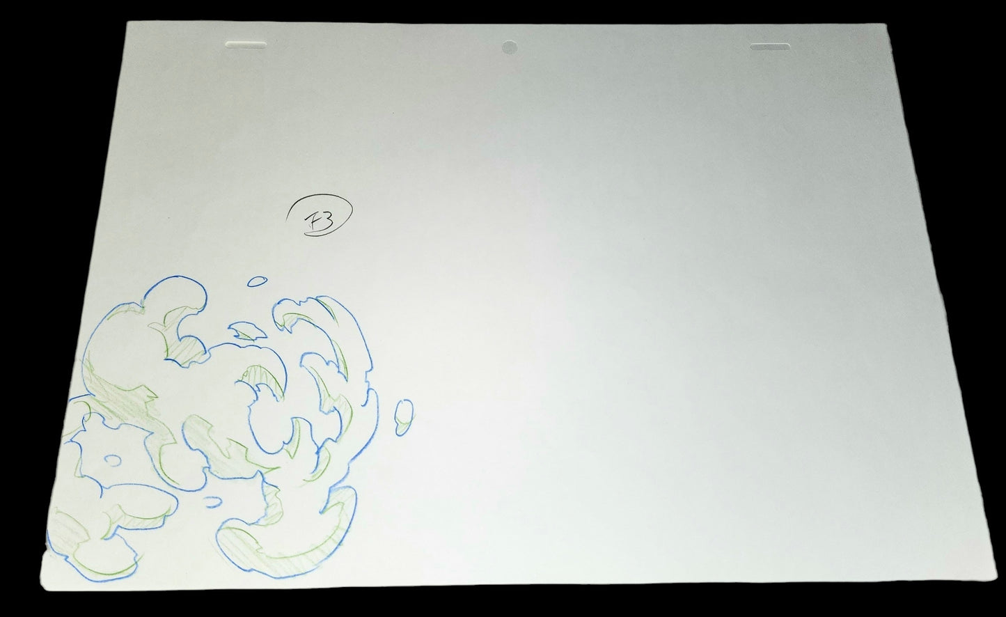 Naruto Shippuden: Naruto's Rasengan vs Tobi animation pan genga full set 31 pc