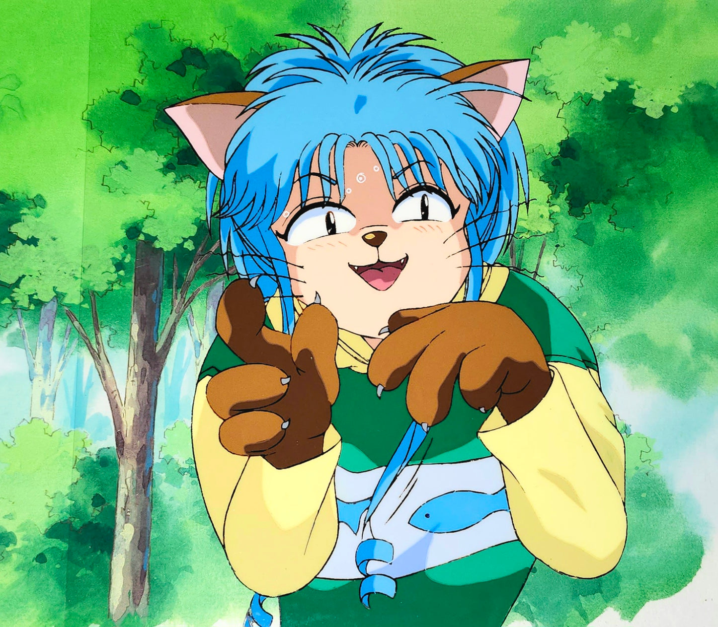 Yu Yu Hakusho: Botan cat mode animation cel (RARE)