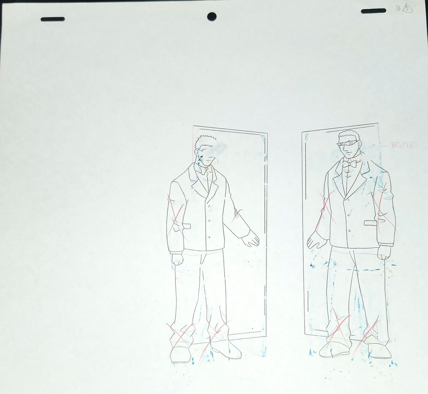 Hunter X Hunter: Gon + Anita animation Cel 3 pc