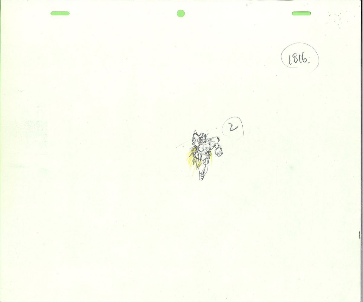 Mobile Suit Gundam: Char's Counterattack animation layout genga 3 pc