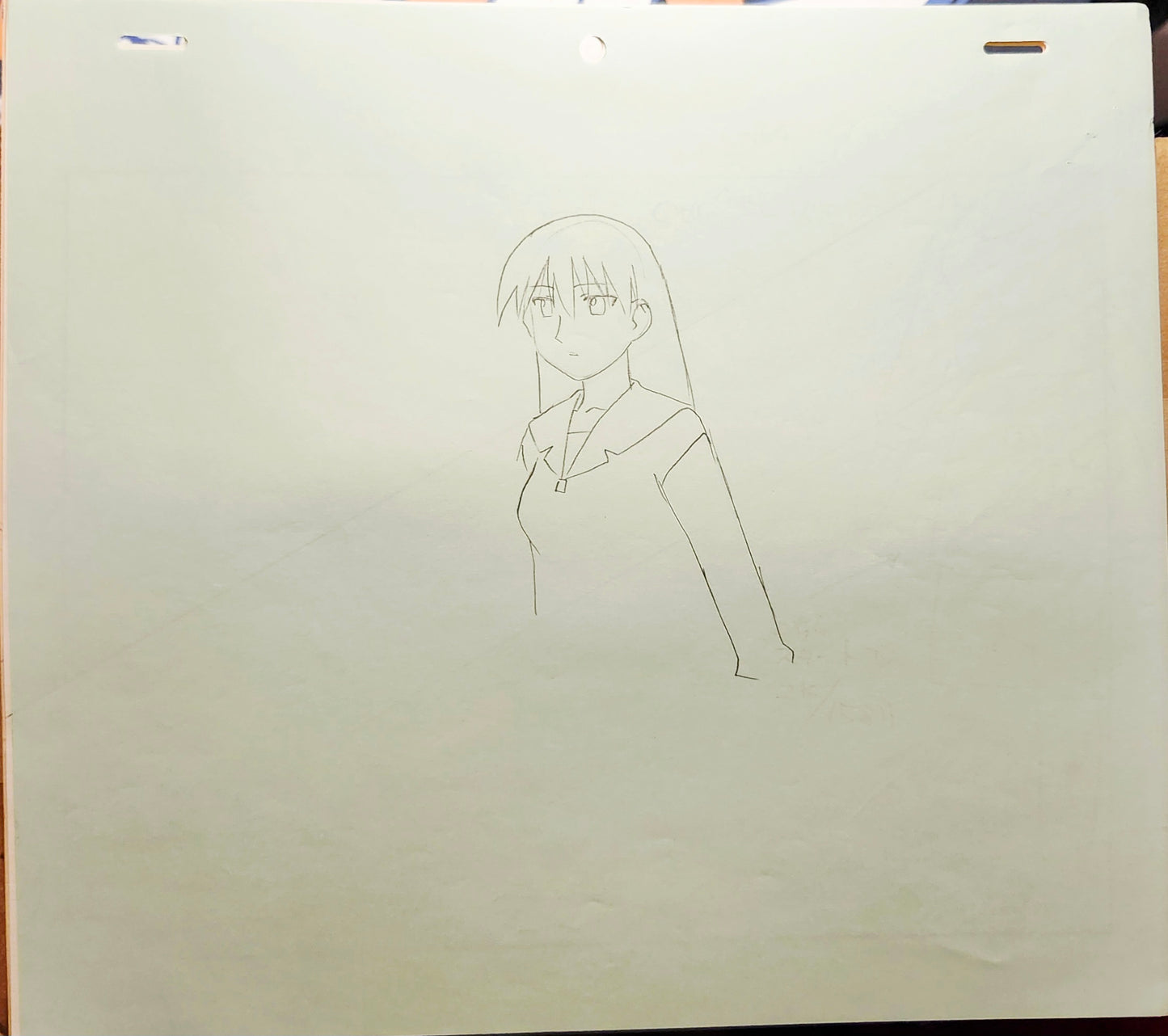 Azumanga Daioh Sakaki + Osaka animation genga set of 14