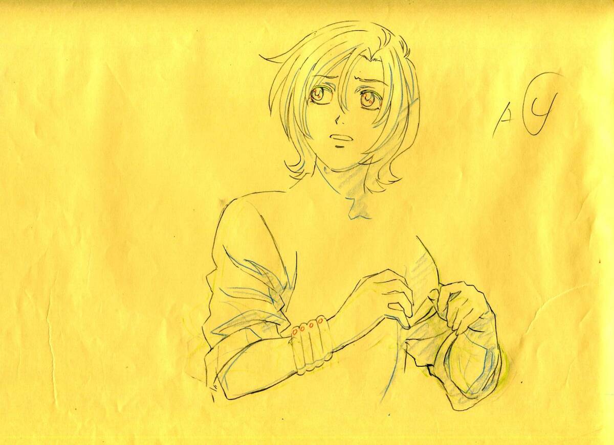 Wolf's Rain: Toboe animation genga