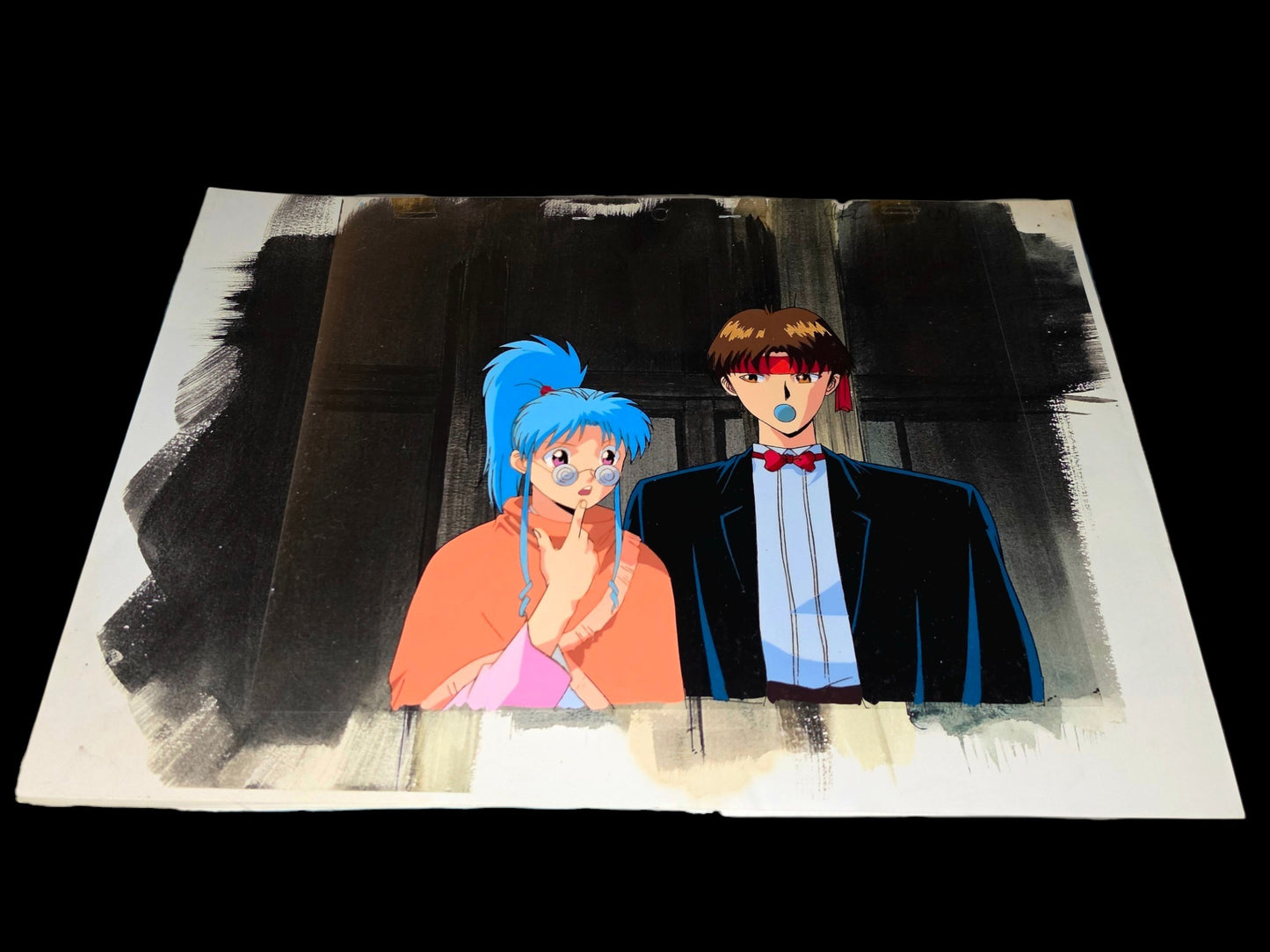 Yu Yu Hakusho: Botan & Koenma animation cel  Yoshihiro Togashi