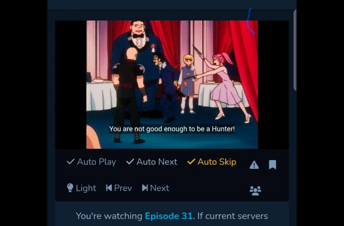 Hunter X Hunter: Leorio + Menchi animation Cel