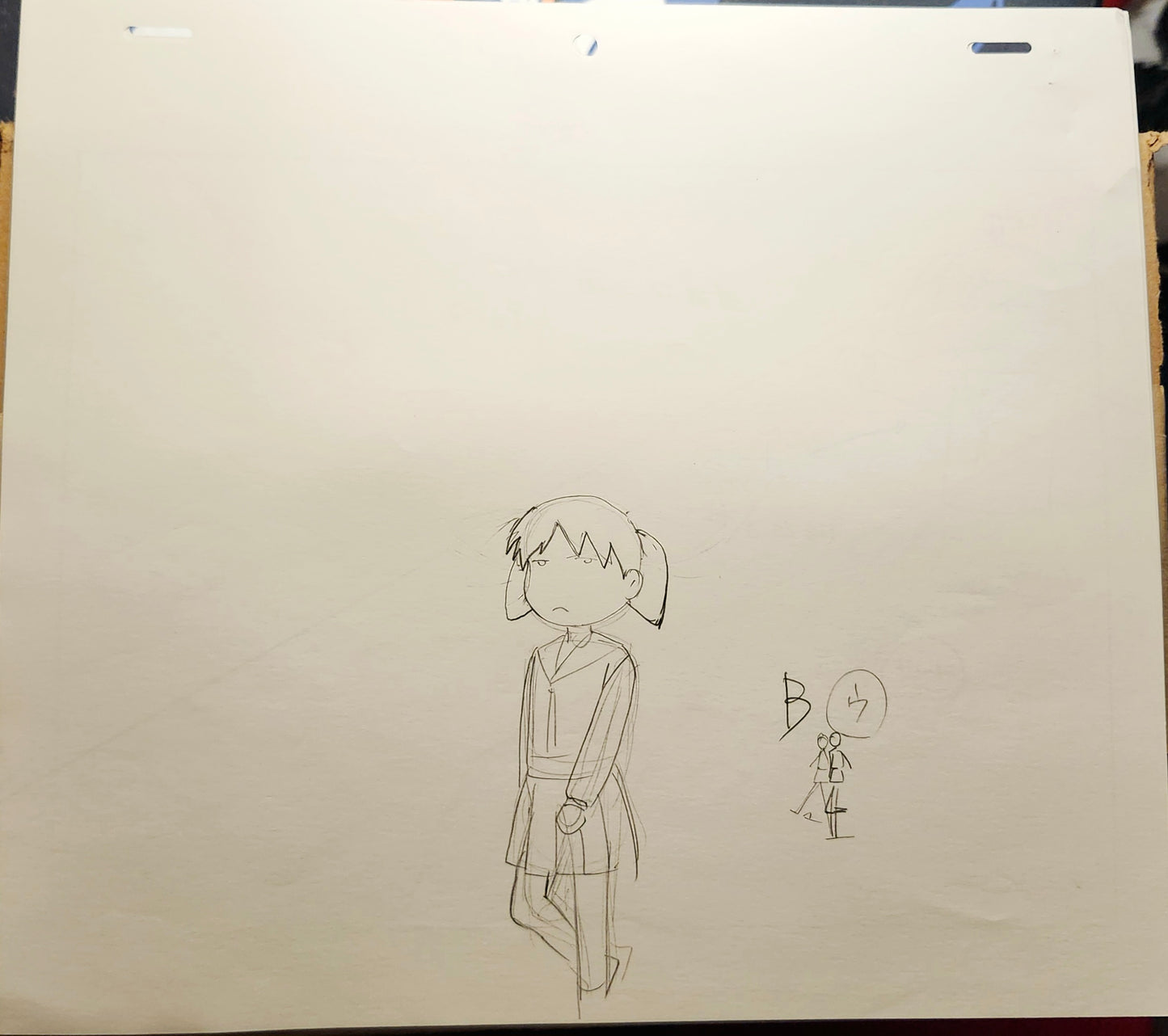Azumanga Daioh Chiyo +kimura animation genga set of 12