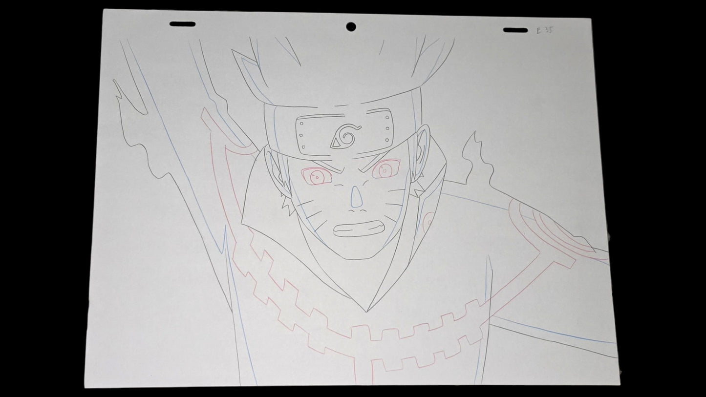 Naruto Shippuden: (KCM2 Naruto) Kurama Chakra Mode 2 + Giant Rasenshuriken, 3 way deadlock