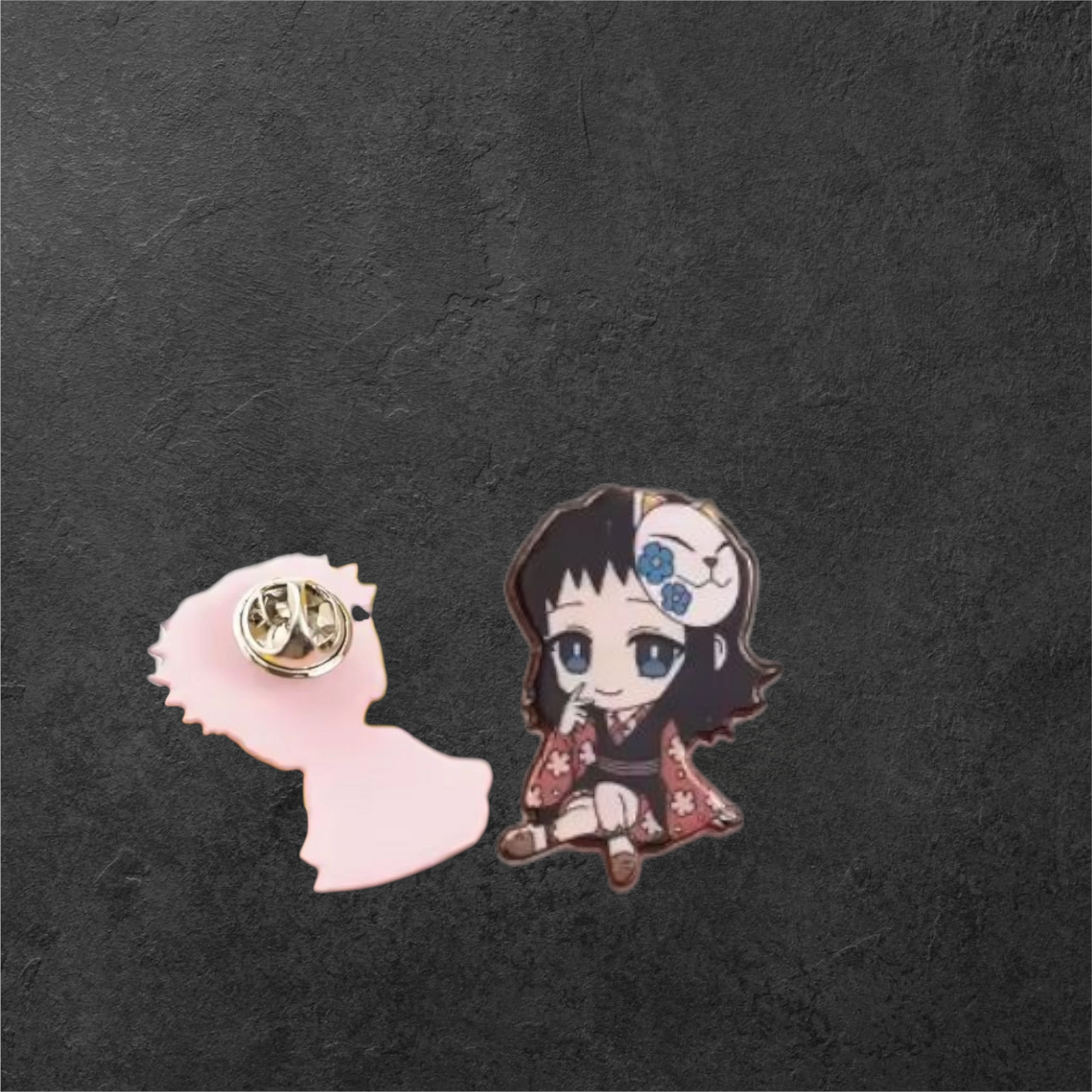 Demon Slayer Acrylic Brooch Badge Anime Pins DIY Decoration