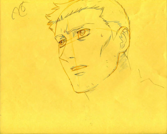 Wolf's Rain OVA: Hubb Lebowski key animation correction Genga