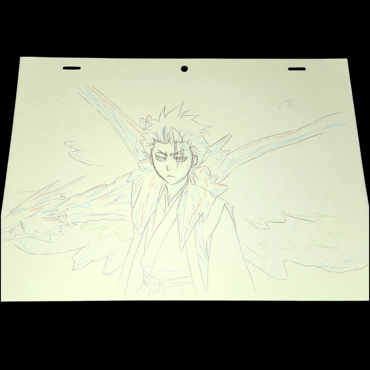 Bleach: Toshiro
Hitsugaya Hyõrinmaru's Bankai animation genga