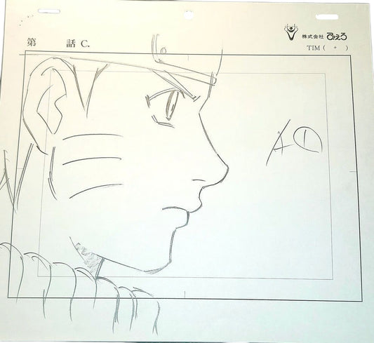 Naruto: Naruto Uzumaki animation layout
