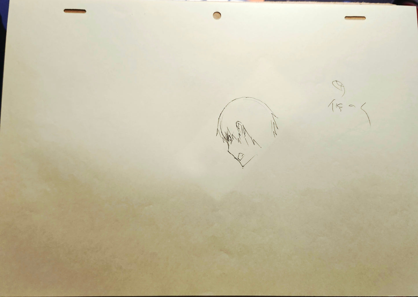 Toradora: Taiga and Ryuji Takasu 2 pc rough animation genga #2
