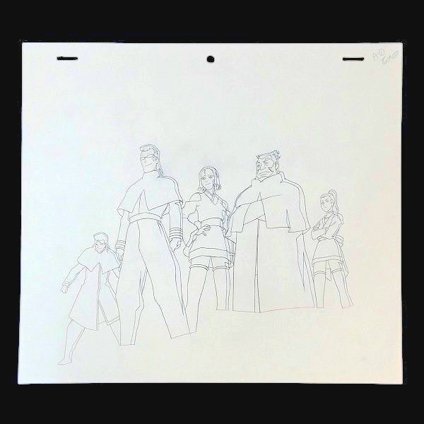 Naruto: ep 149 genga pan lot Kamizuru Clan (Bug users)