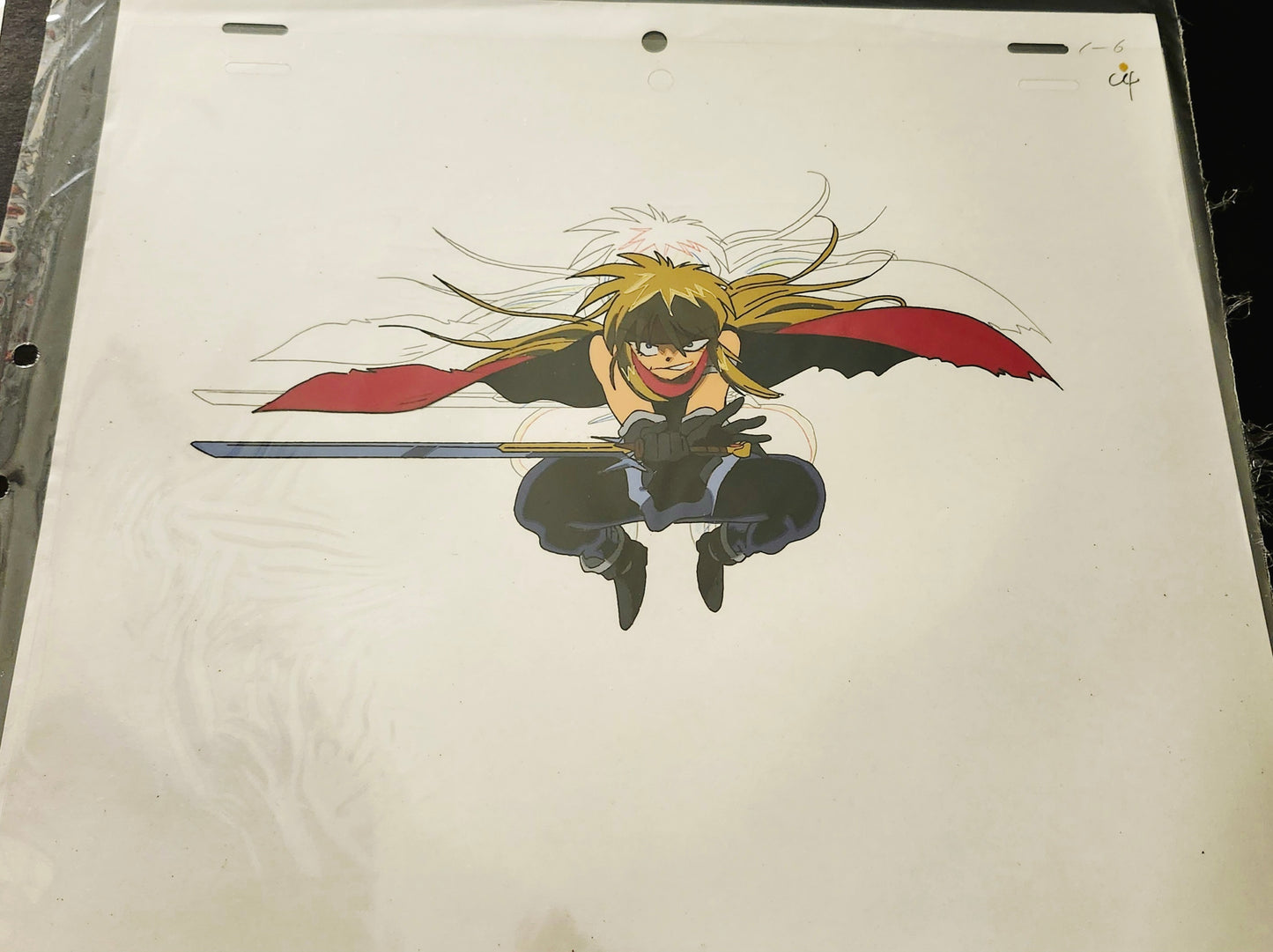 Gokudo animation cel