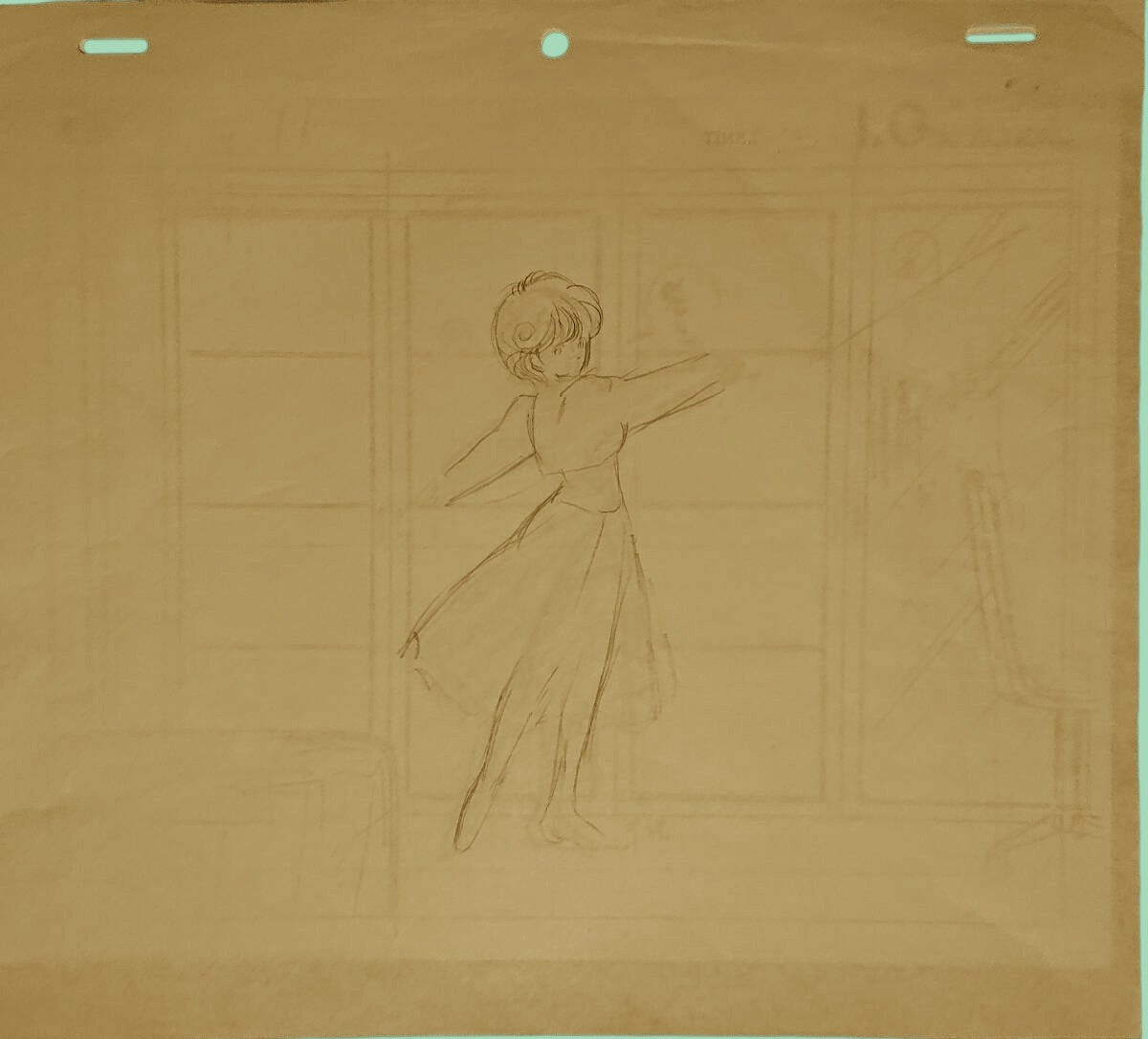 Video Girl AI: Ai Amano animation layout & genga 2 pc