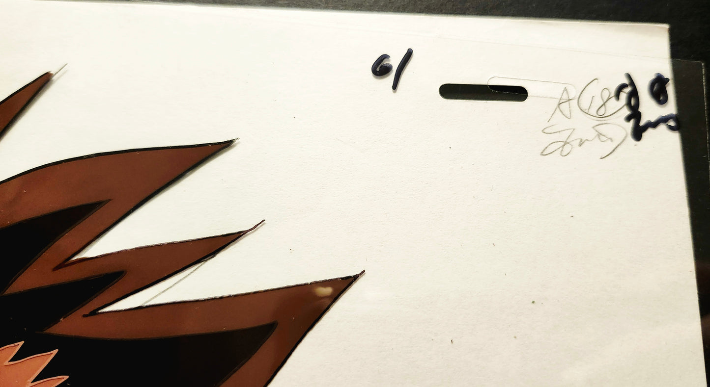 Rurouni Kenshin: Sanosuke animation cel ep 74