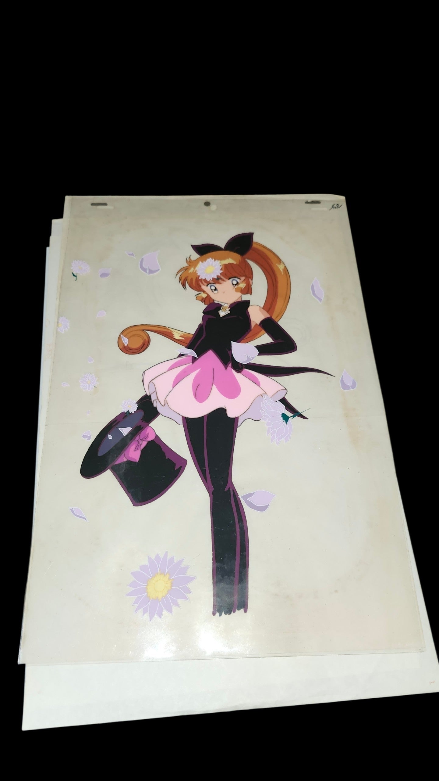 Saint Tail: Saint Tail/Meimi Haneoka large pan animation cel