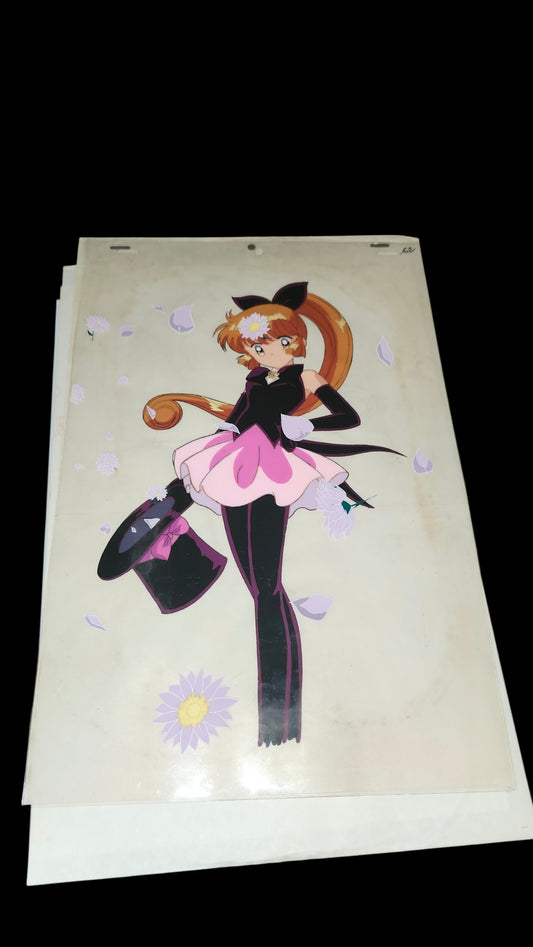 Saint Tail: Saint Tail/Meimi Haneoka large pan animation cel