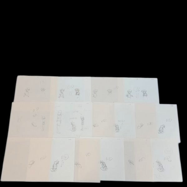 Beyblade VForce: Takao, Kai, Rei, Max, etc. animation genga/douga huge lot