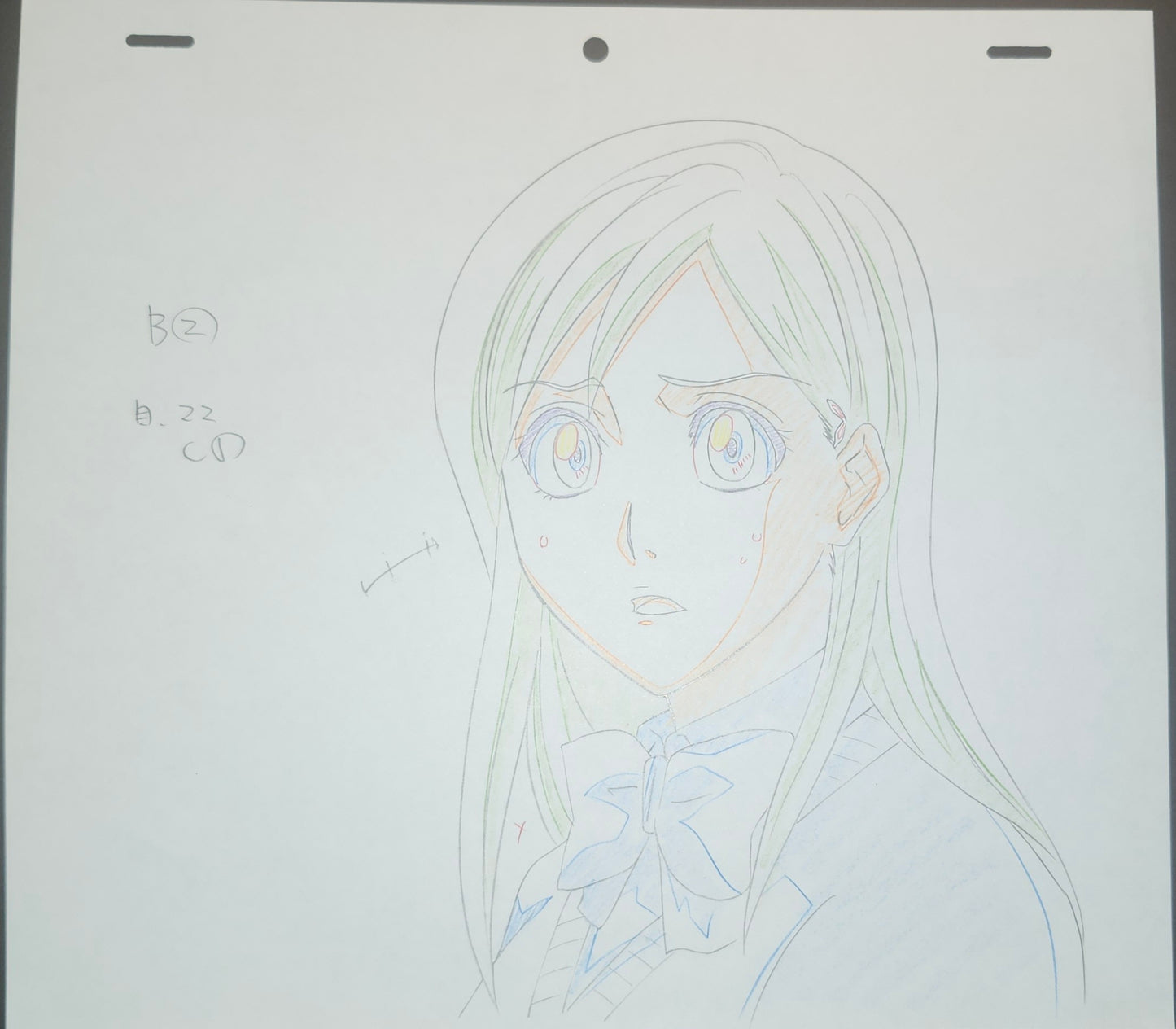 Bleach: Orihime Inoue animation genga set of 2