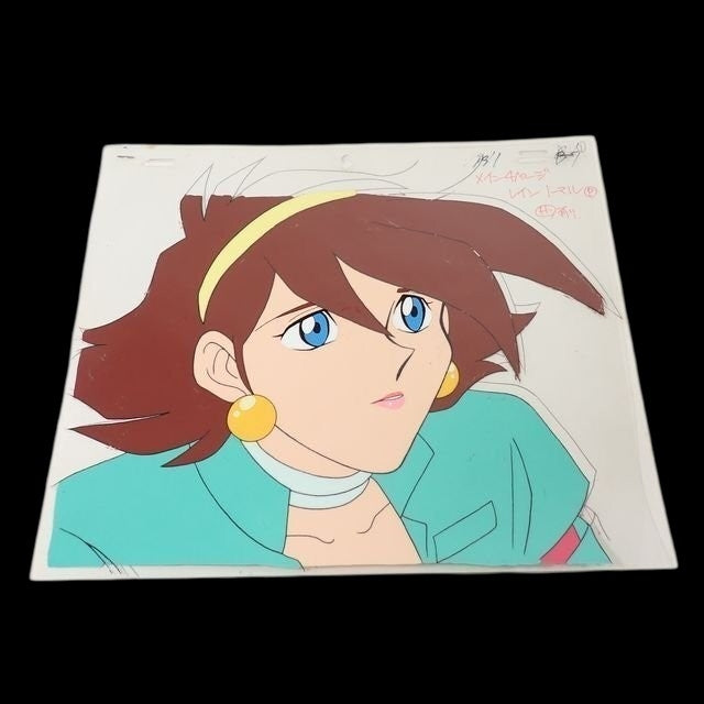 Mobile Fighter G Gundam: Rain Mikamura animation cel + douga
