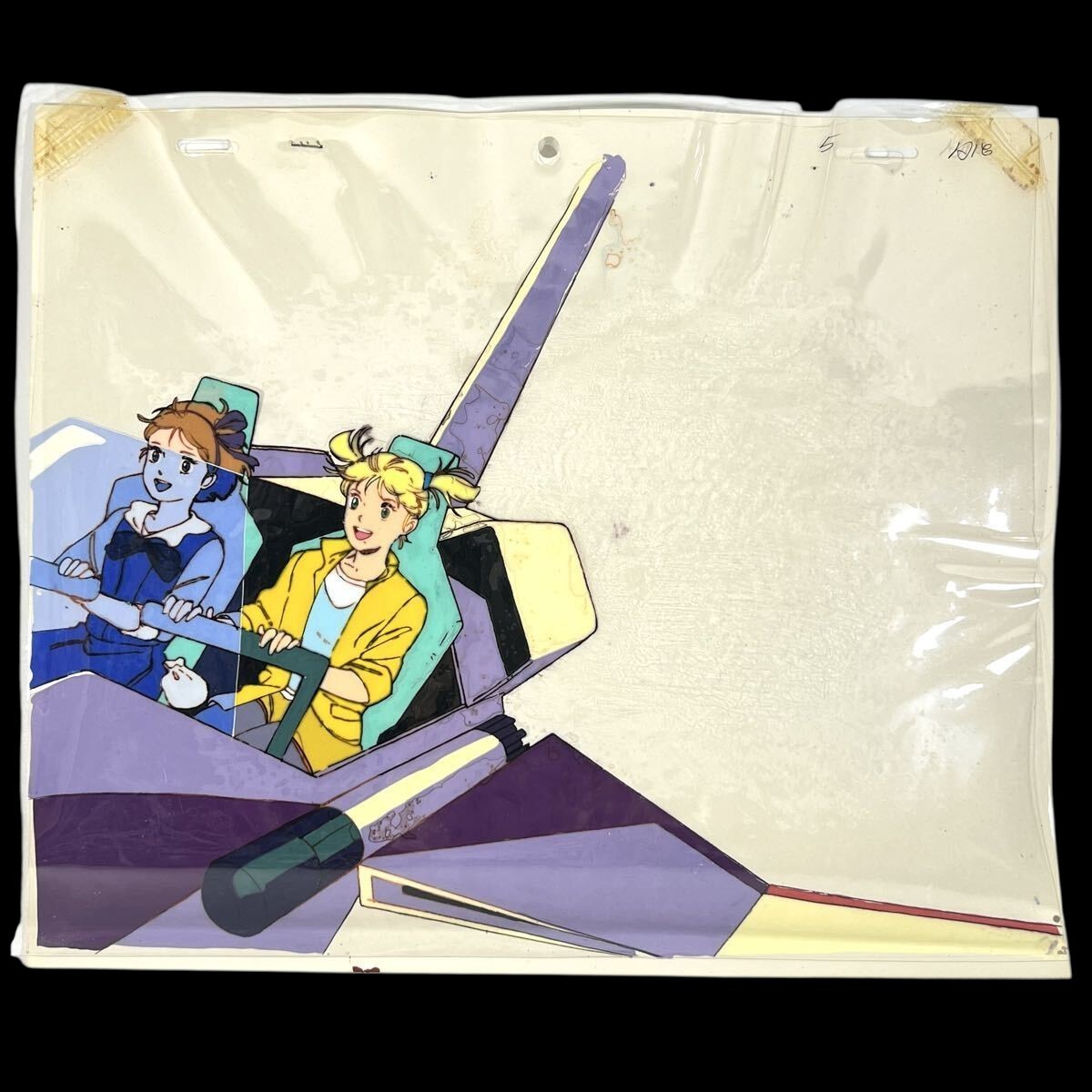 Robot Carnival - Starlight Angel: 2 people on the amusement park ride