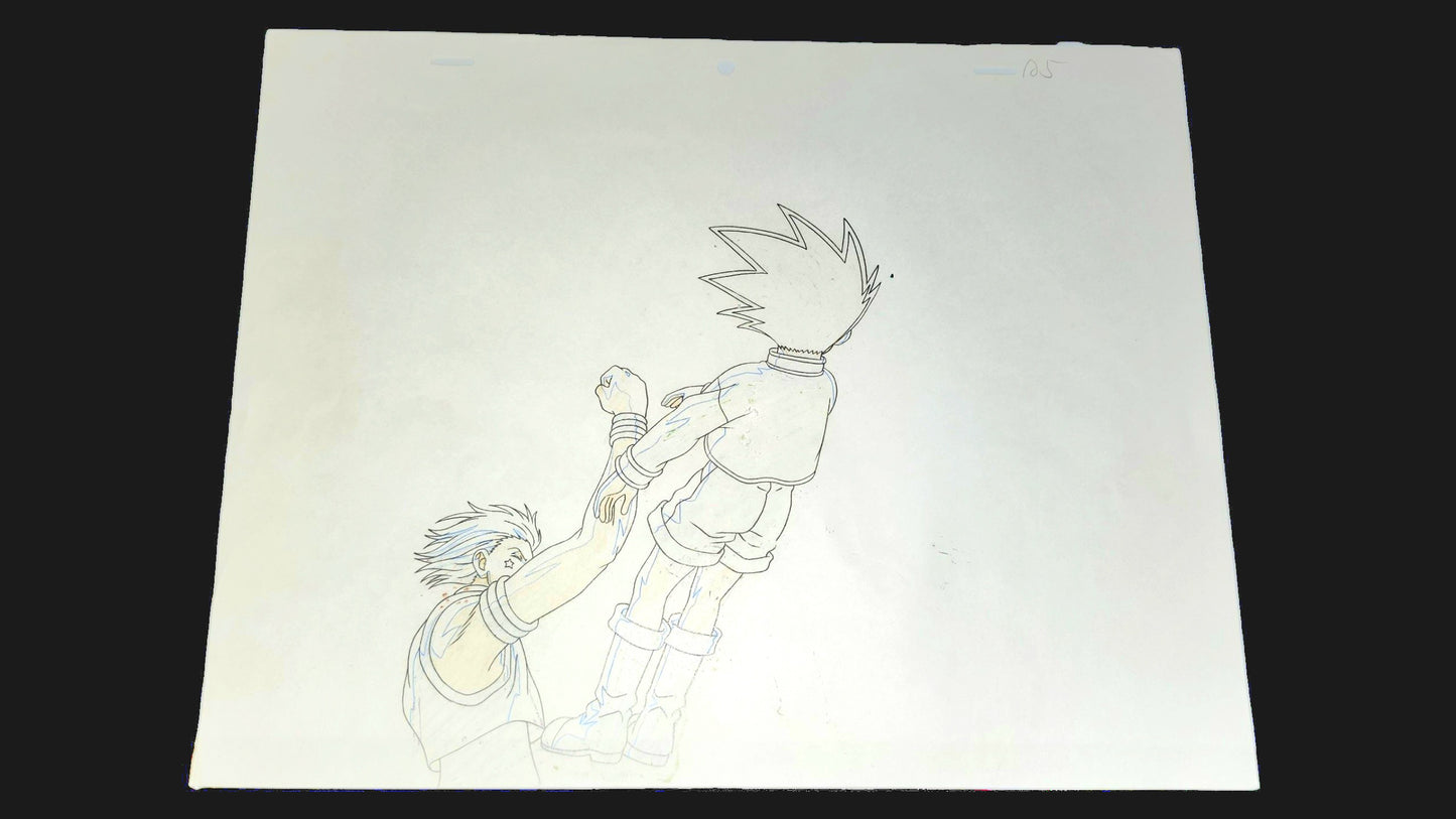 Hunter x Hunter: Hisoka vs Gon  large size animation douga