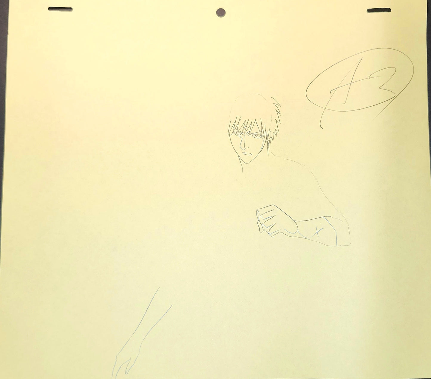 Bleach Ichigo animation genga 8 piece