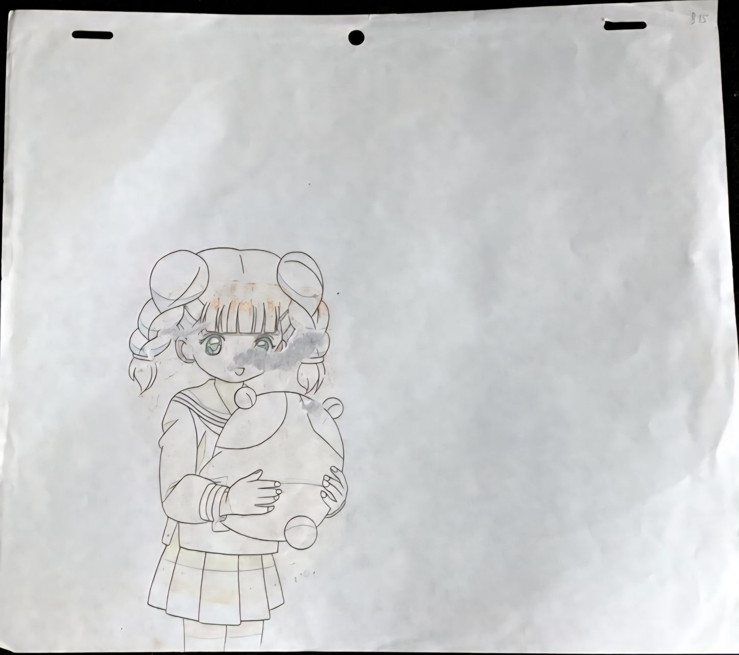 Cardcaptor Sakura: Chiharu Mihara animation cel