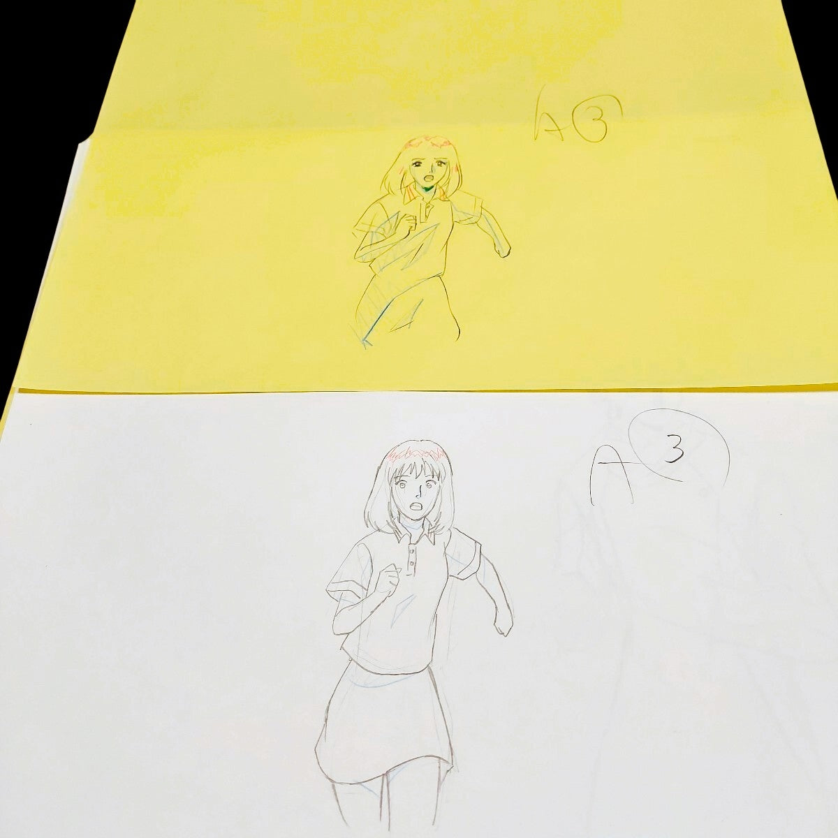 GTO Great Teacher Onizuka: 1st ep Nanako Mizuki + family Animation genga 29 pc set