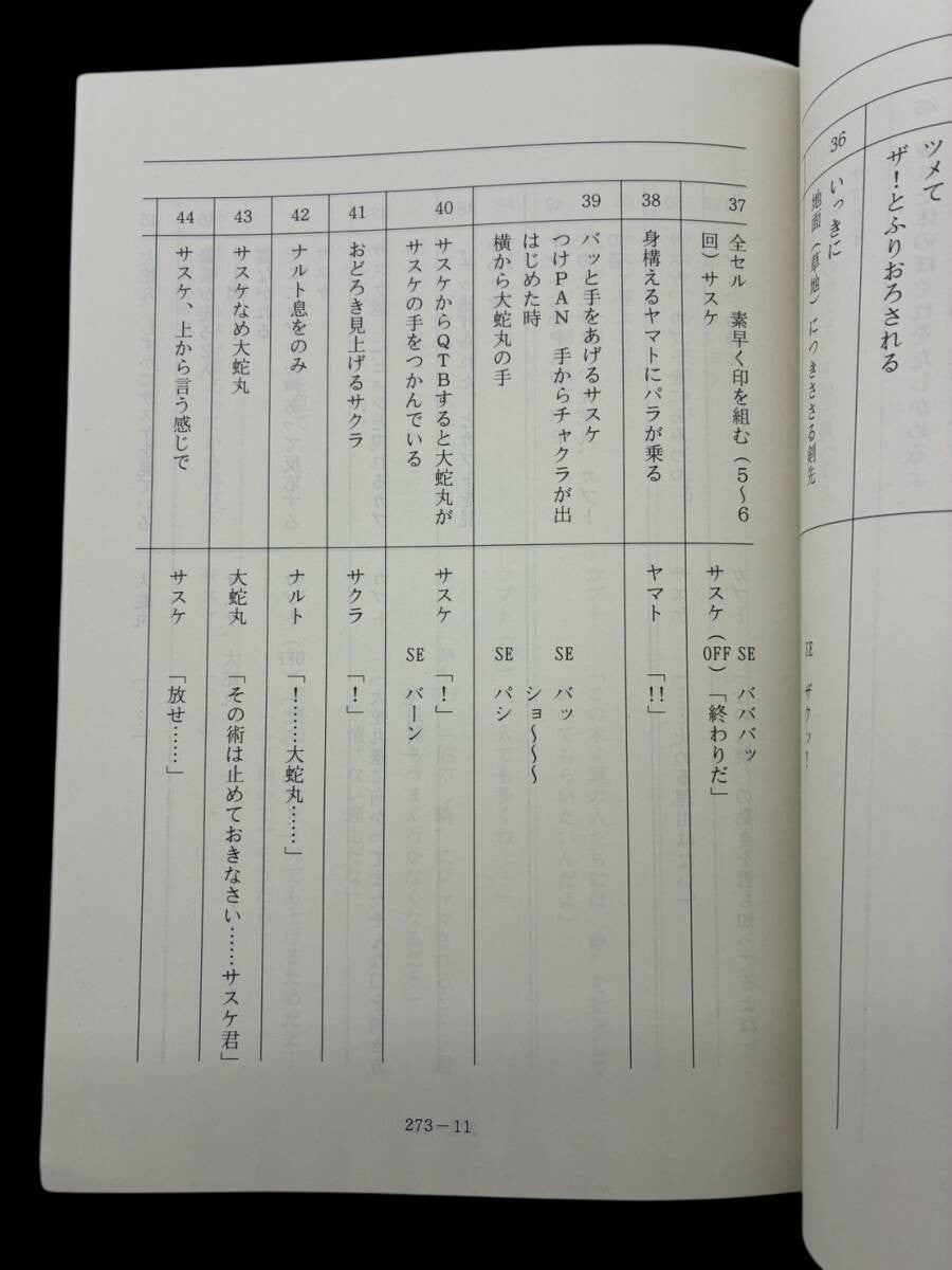 ***Naruto Shippuden #273 ep #53 original studio script